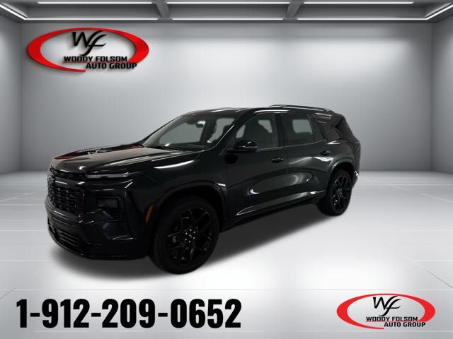 Black Metallic 2024 Chevrolet Traverse RS AWD SUV / Crossover Four-Wheel Drive 8-Speed Automatic