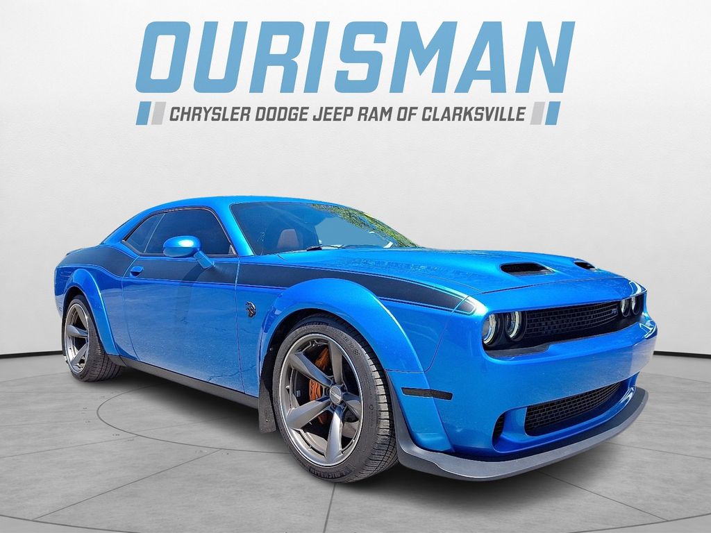 Blue Pearl 2023 Dodge Challenger SRT Hellcat Widebody Jailbreak RWD Coupe Rear-Wheel Drive 8-Speed Automatic