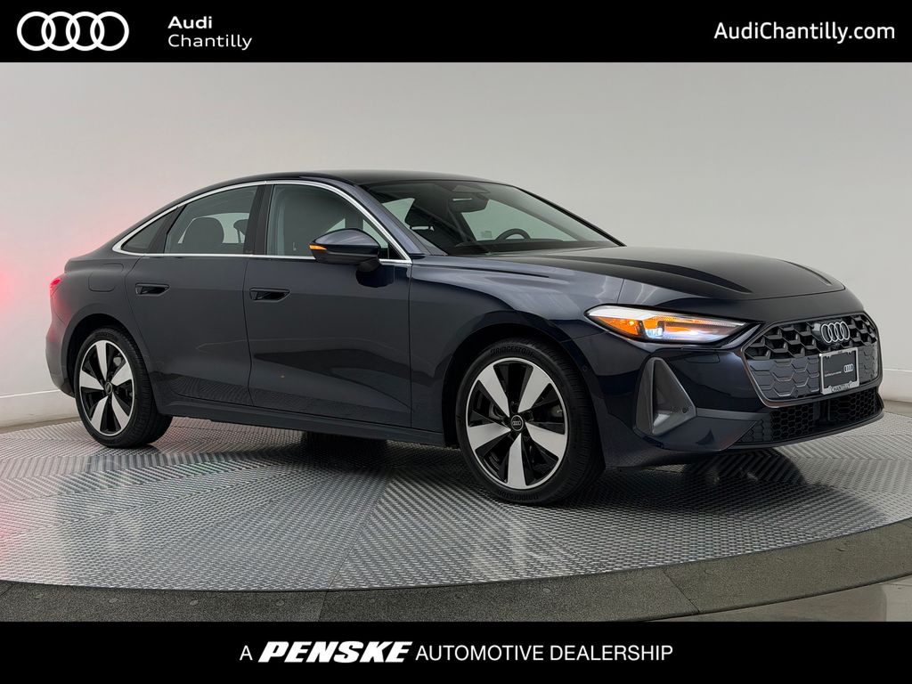 Blue Metallic 2025 Audi A5 Sedan All-Wheel Drive 7-Speed Automatic