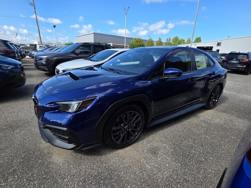 Sapphire Blue Pearl 2026 Subaru WRX Premium AWD Sedan All-Wheel Drive 6-Speed Manual