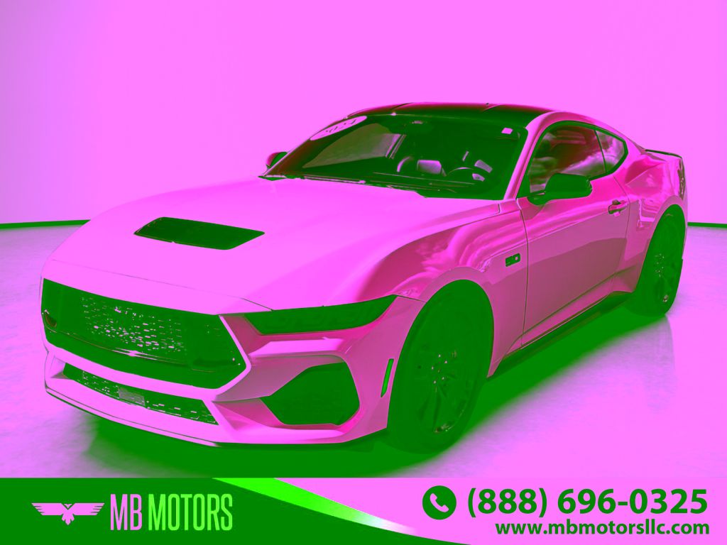 White 2024 Ford Mustang GT Premium Fastback RWD Coupe Rear-Wheel Drive 6-Speed Manual