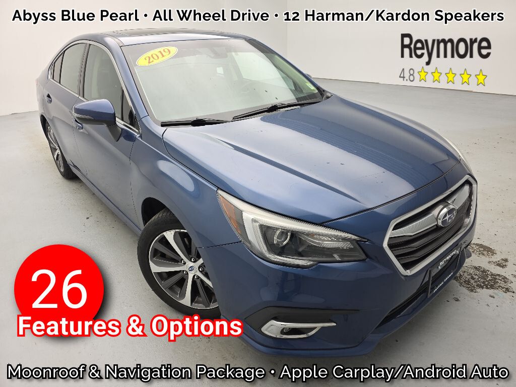 Abyss Blue Pearl 2019 Subaru Legacy 3.6R Limited AWD Sedan All-Wheel Drive Continuously Variable Transmission
