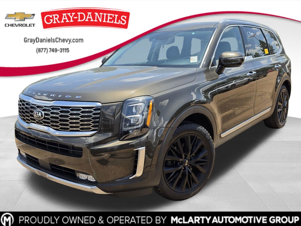 Dark Moss 2020 Kia Telluride SUV / Crossover All-Wheel Drive 8-Speed Automatic