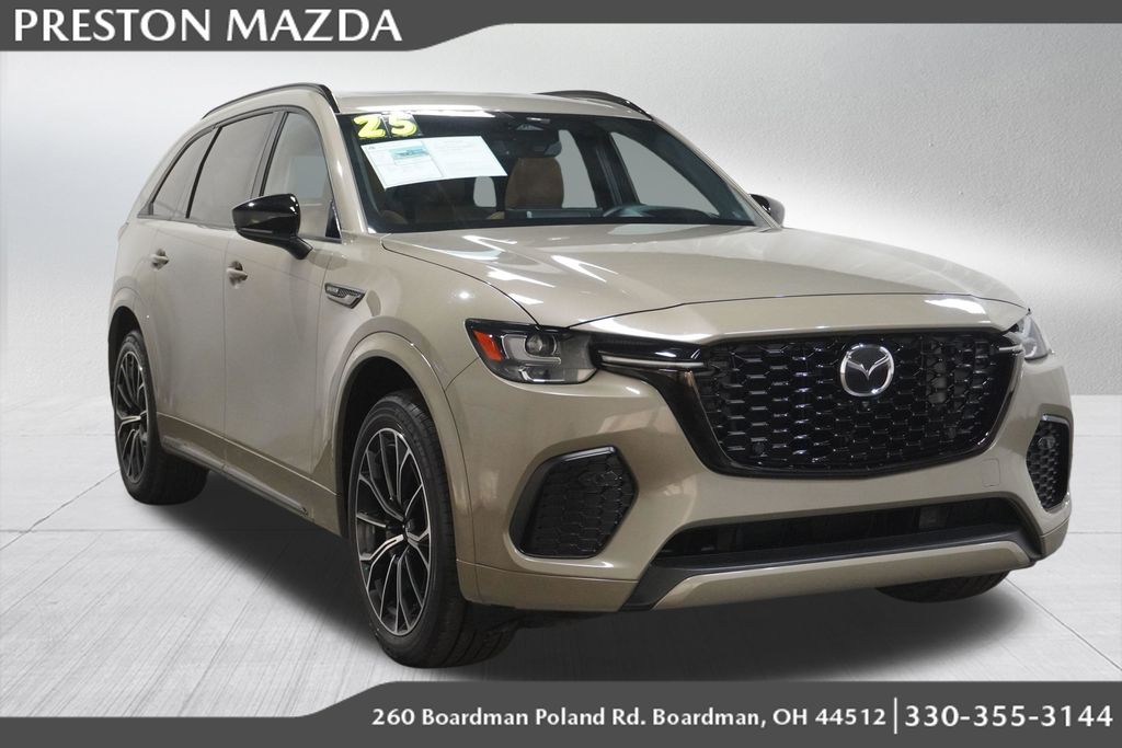 Zircon Sand Metallic 2025 Mazda CX-70 3.3 Turbo S Premium Plus AWD SUV / Crossover All-Wheel Drive 8-Speed Automatic