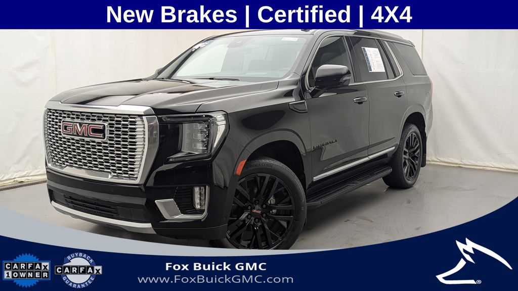 Onyx Black 2024 GMC Yukon SUV / Crossover Four-Wheel Drive