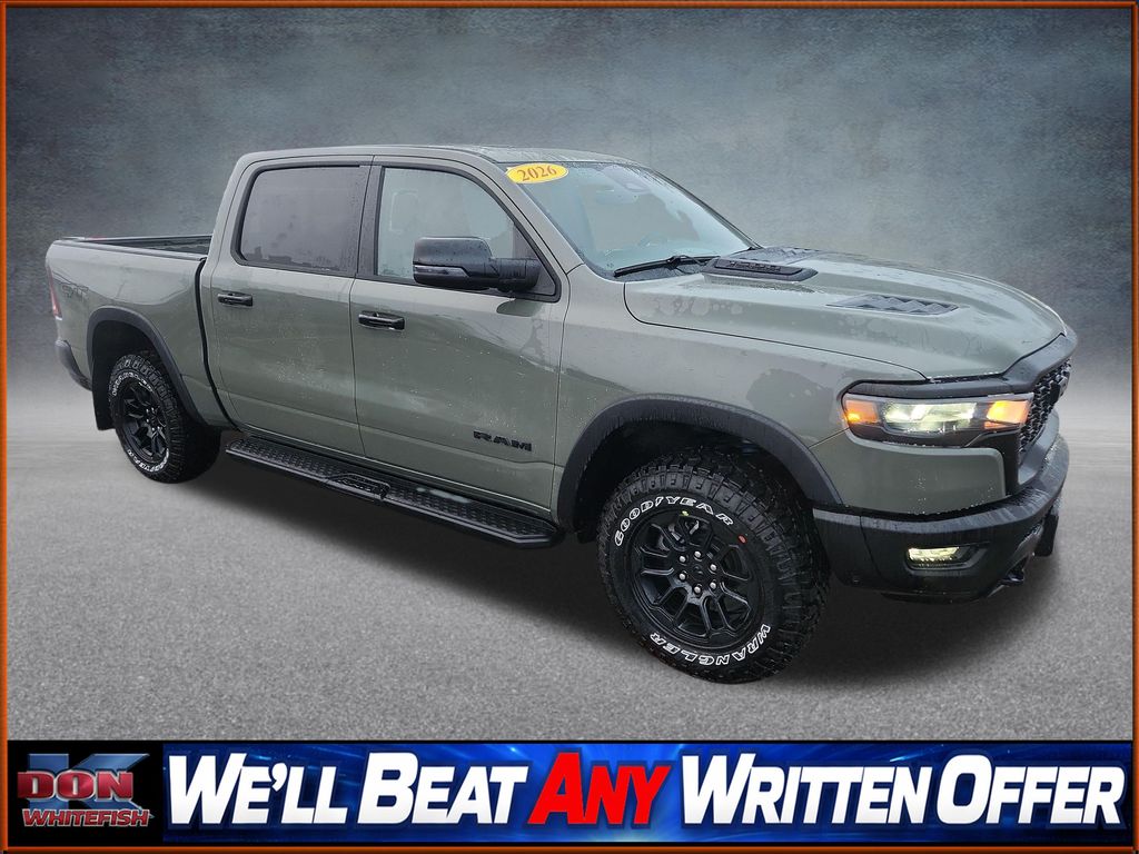 Canyon Lake 2026 RAM 1500 Rebel Crew Cab 4WD Pickup Truck Four-Wheel Drive 8-Speed Automatic