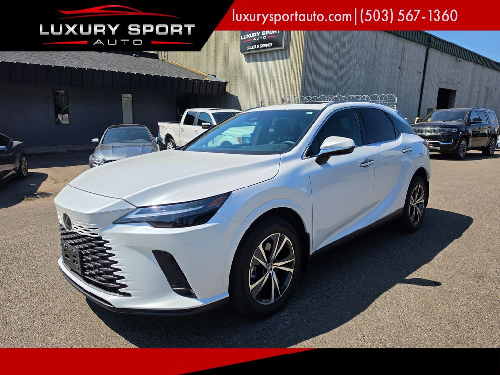 Eminent White Pearl 2023 Lexus RX Hybrid SUV / Crossover All-Wheel Drive Continuously Variable Transmission