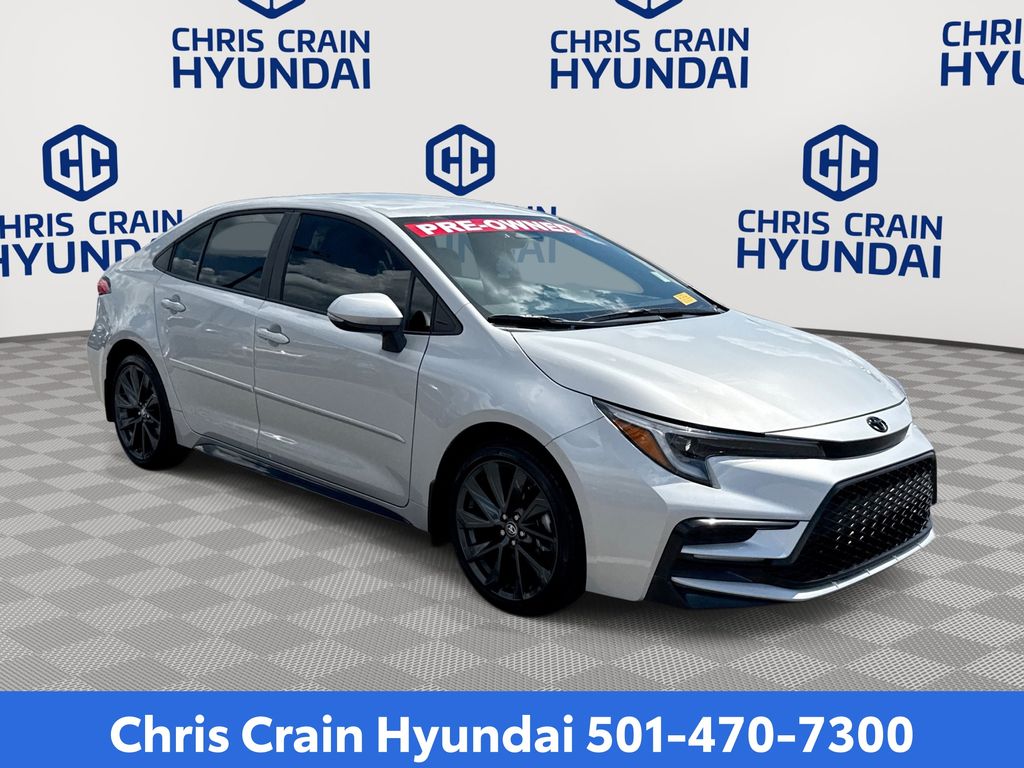 Classic Silver Metallic 2026 Toyota Corolla Sedan Front-Wheel Drive Continuously Variable Transmission