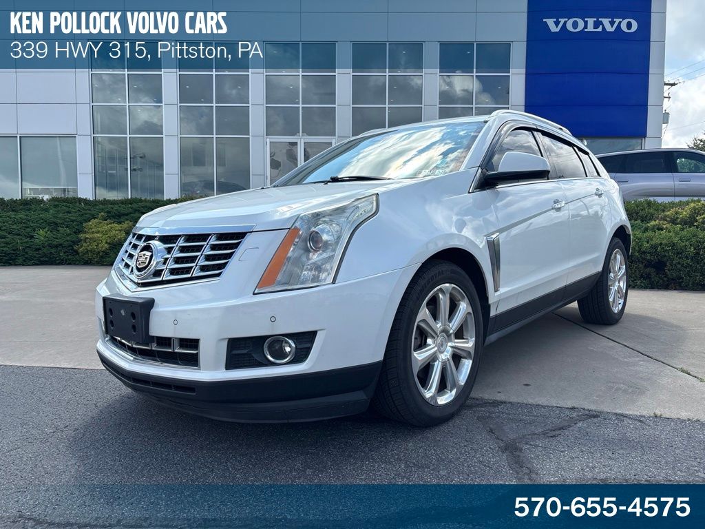 Gray (Platinum Ice Tricoat) 2014 Cadillac SRX SUV / Crossover All-Wheel Drive 6-Speed Automatic