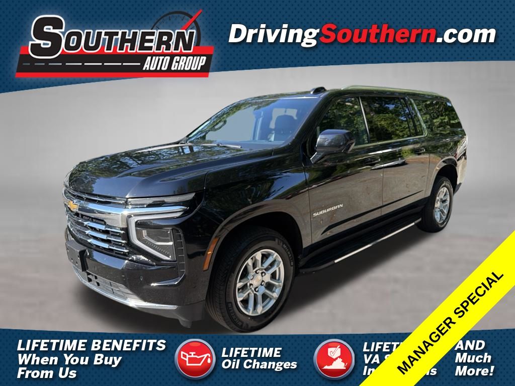 Black 2025 Chevrolet Suburban SUV / Crossover Four-Wheel Drive