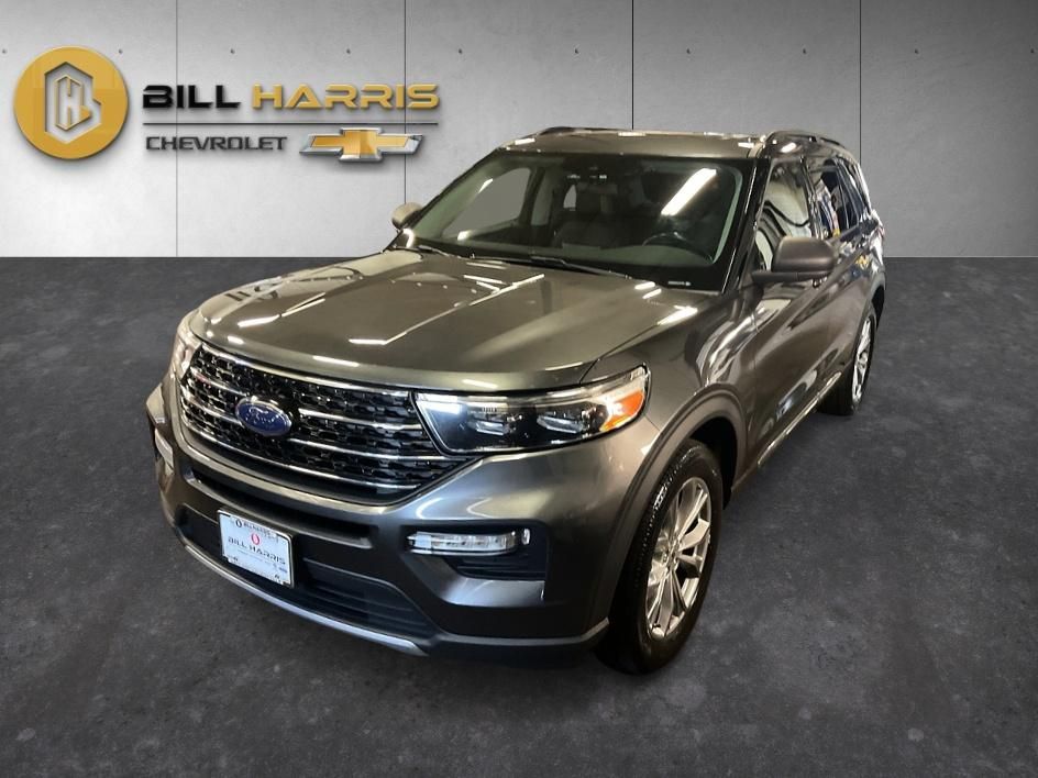 Gray (Magnetic) 2020 Ford Explorer SUV / Crossover All-Wheel Drive Automatic