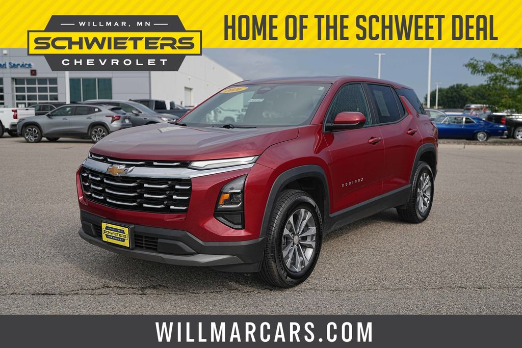 Radiant Red Tintcoat 2026 Chevrolet Equinox SUV / Crossover Four-Wheel Drive 8-Speed Automatic