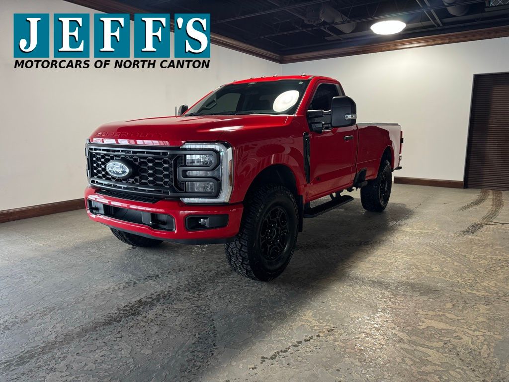 Race Red 2024 Ford F-250 Super Duty XL LB 4WD Pickup Truck Four-Wheel Drive Automatic