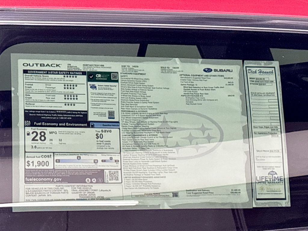 2025 Subaru Outback Premium