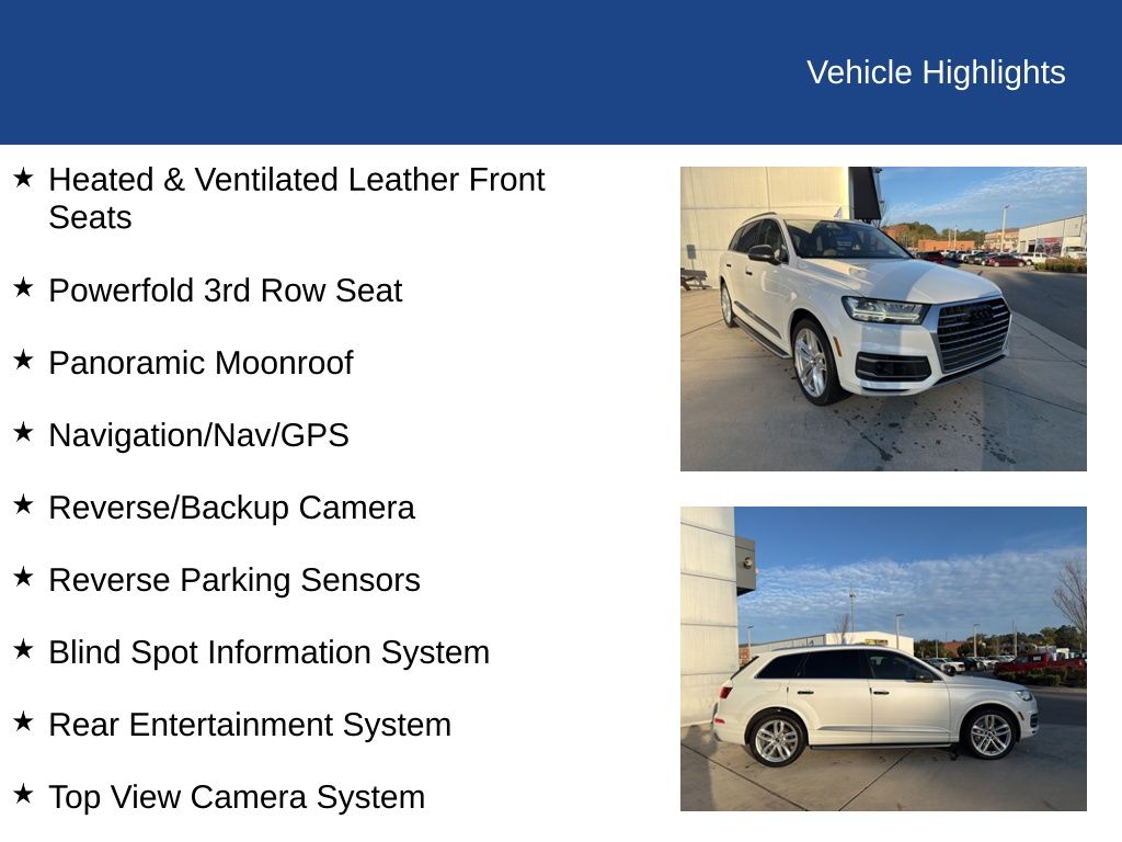 2017 Audi Q7 3.0T Premium