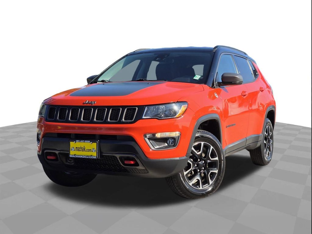 2021 Jeep Compass Trailhawk Orange at North Houston Mitsubishi