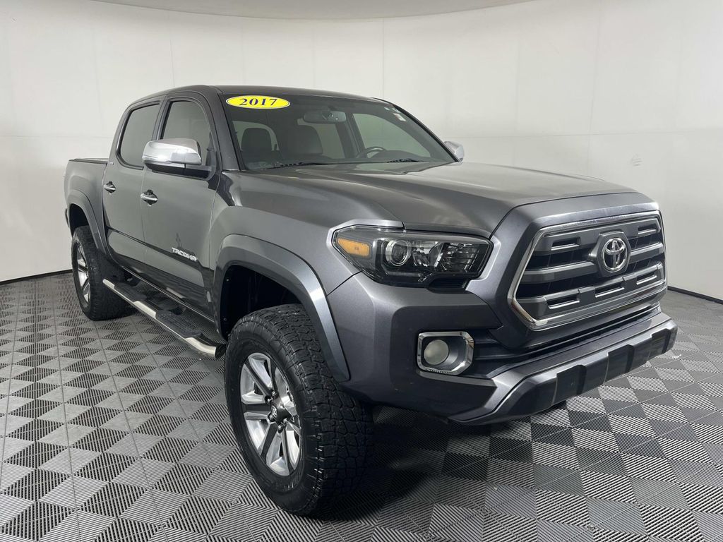 Magnetic Gray Metallic 2017 Toyota Tacoma Pickup Truck Four-Wheel Drive 6-Speed Automatic