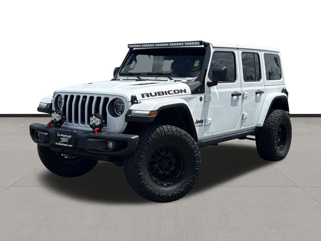 2021 Jeep Wrangler Unlimited Rubicon White at River Oaks CDJR