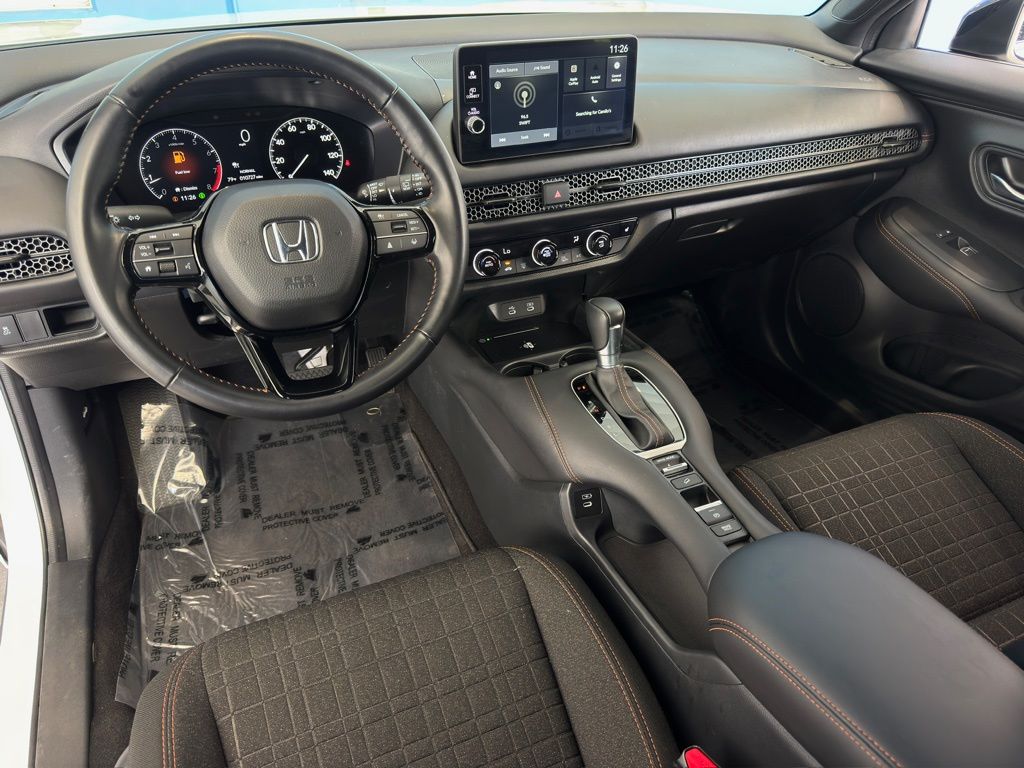 2026 Honda HR-V Sport White at DeMontrond Auto Country