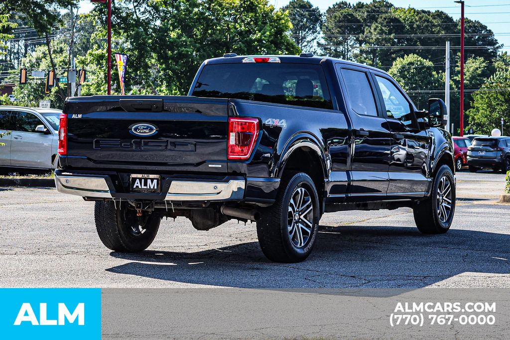 Used 2022 Blue Ford XLT image 6