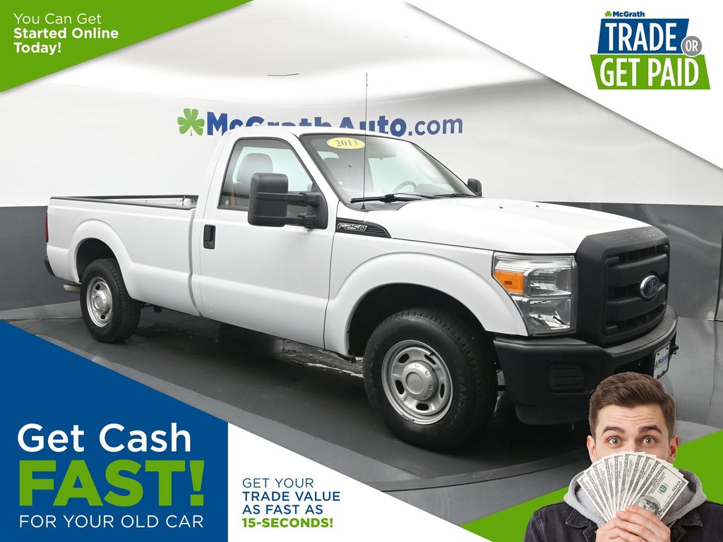 Oxford White 2013 Ford F-250 Super Duty Pickup Truck 4X2 6-Speed Automatic