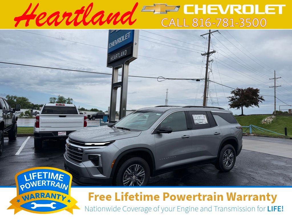 Sterling Gray Metallic 2026 Chevrolet Traverse SUV / Crossover Front-Wheel Drive 8-Speed Automatic