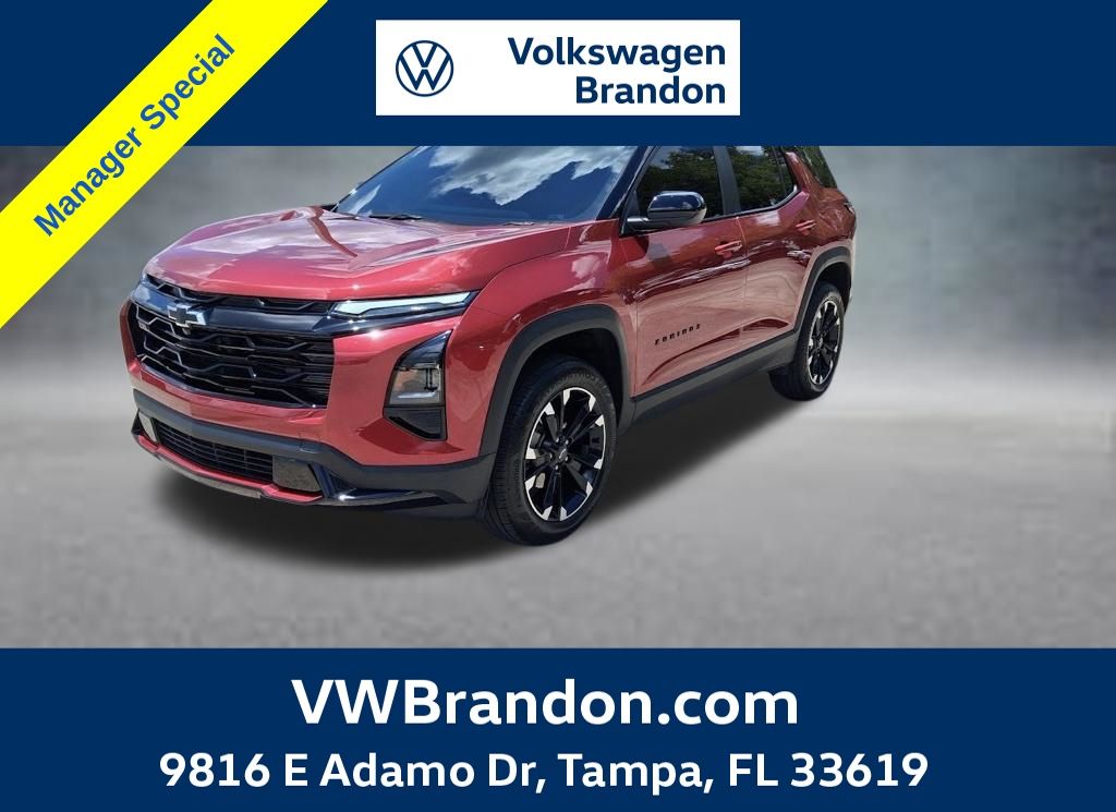 Radiant Red Tintcoat 2025 Chevrolet Equinox SUV / Crossover Front-Wheel Drive Continuously Variable Transmission