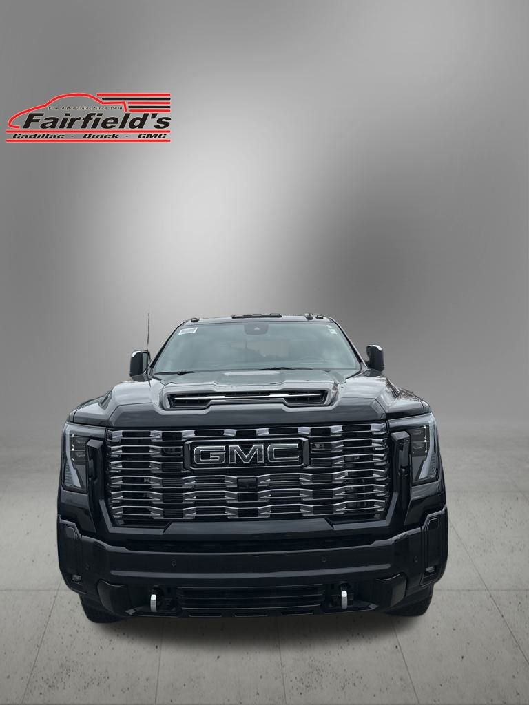Onyx Black 2025 GMC Sierra 3500HD Denali Ultimate Crew Cab 4WD Pickup Truck Four-Wheel Drive Automatic
