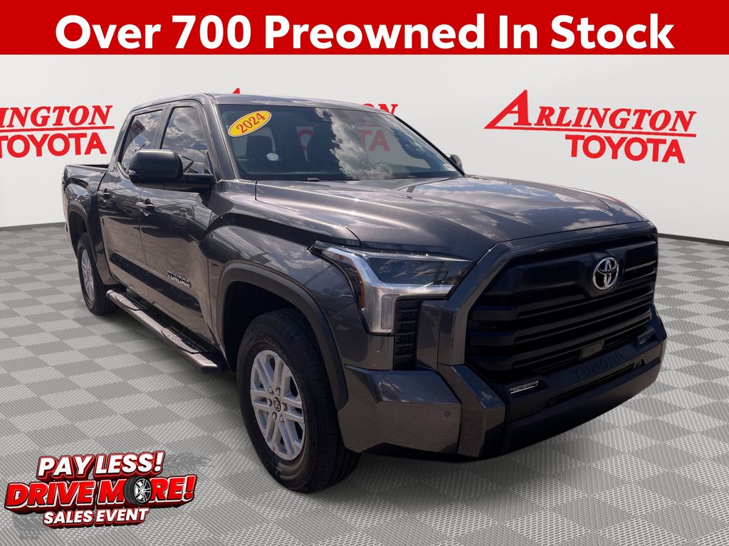 Magnetic Gray Metallic 2024 Toyota Tundra Pickup Truck Four-Wheel Drive Automatic