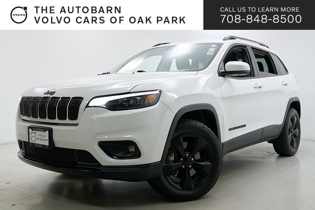 Bright White Clearcoat 2019 Jeep Cherokee Altitude 4WD SUV / Crossover Four-Wheel Drive 9-Speed Automatic