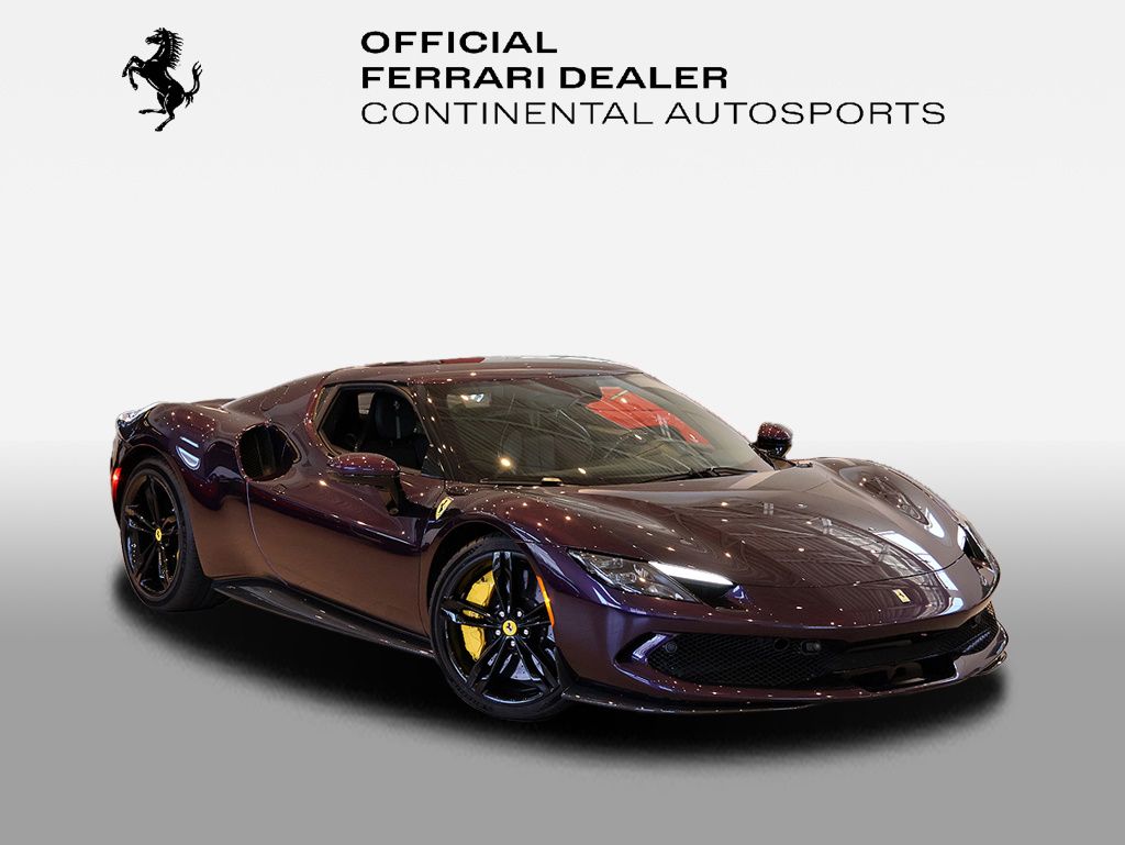 Viola Hong Kong 2025 Ferrari 296 GTB RWD Coupe Rear-Wheel Drive 8-Speed Dual Clutch
