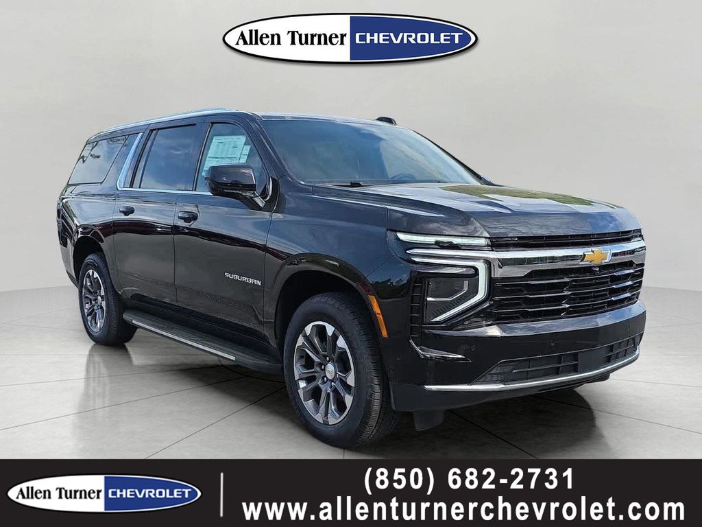 Black 2026 Chevrolet Suburban SUV / Crossover 4X2 Automatic