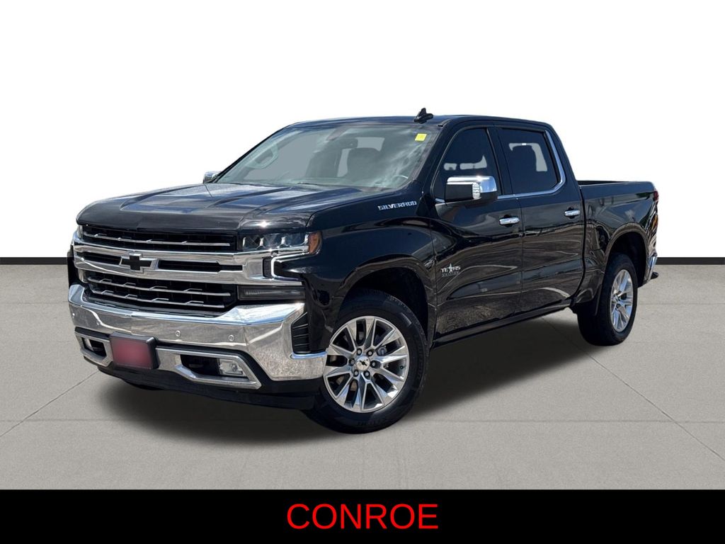 Black 2021 Chevrolet Silverado 1500 Pickup Truck 4X2 8-Speed Automatic