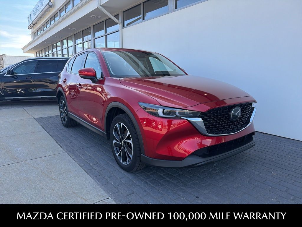 Soul Red Crystal Metallic 2023 Mazda CX-5 2.5 S Premium AWD SUV / Crossover All-Wheel Drive 6-Speed Automatic