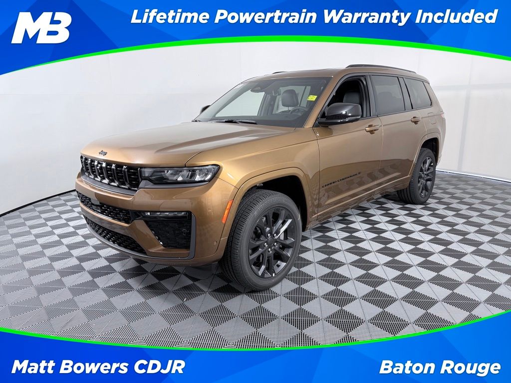 Red (Copper Shino Metallic Clearcoat) 2026 Jeep Grand Cherokee L SUV / Crossover Four-Wheel Drive 8-Speed Automatic