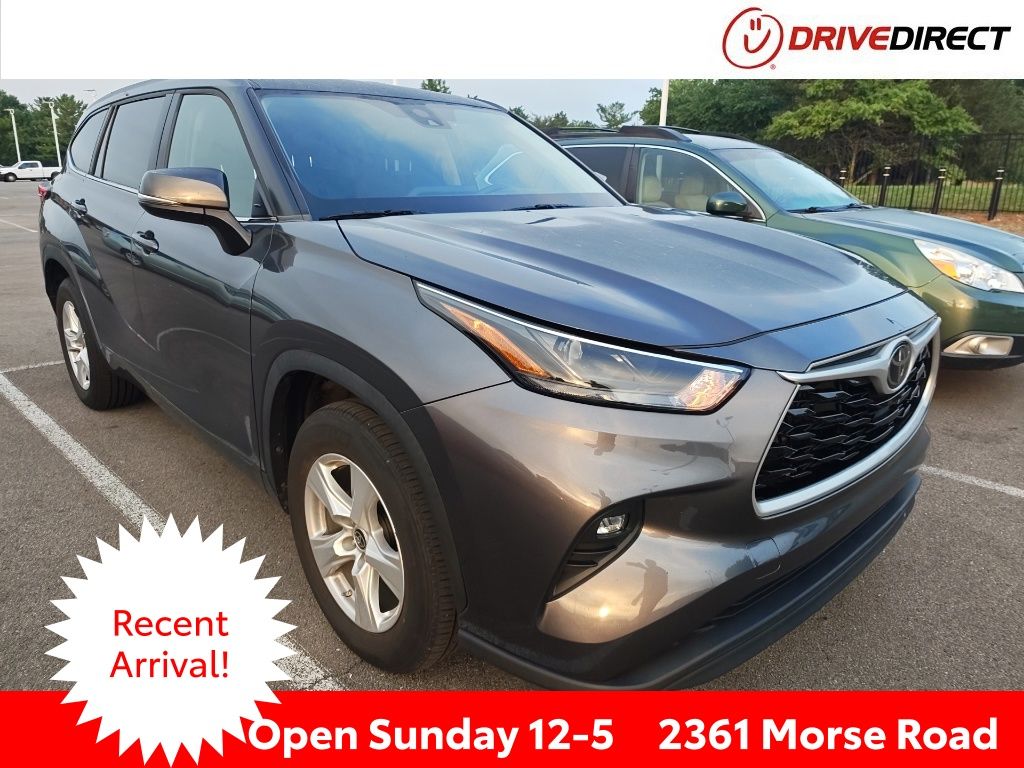 Magnetic Gray Metallic 2023 Toyota Highlander SUV / Crossover Front-Wheel Drive 8-Speed Automatic