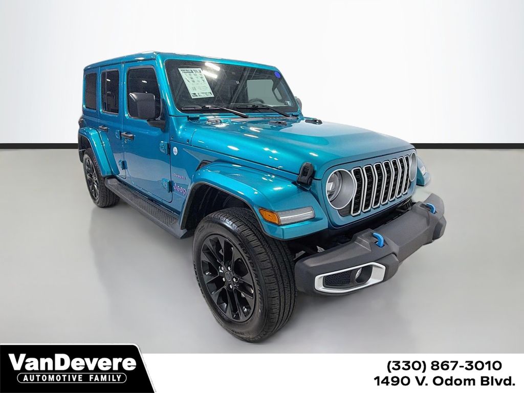 Bikini Pearl Coat 2024 Jeep Wrangler 4xe SUV / Crossover Four-Wheel Drive 8-Speed Automatic