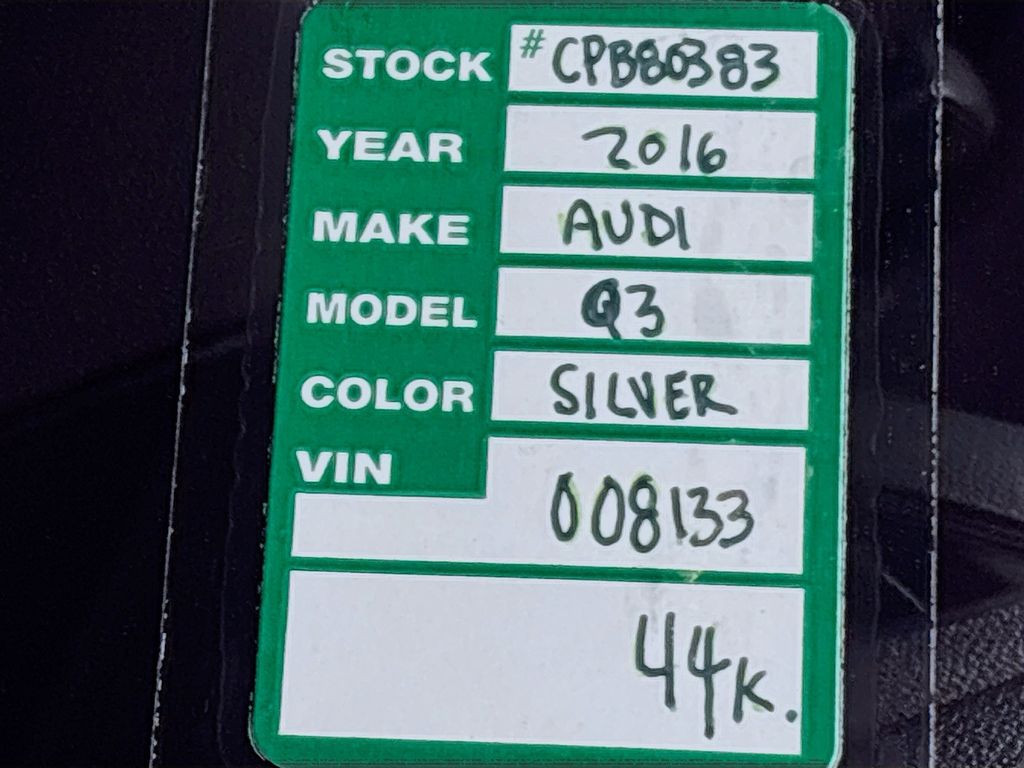 2016 Audi Q3 2.0T Premium Plus