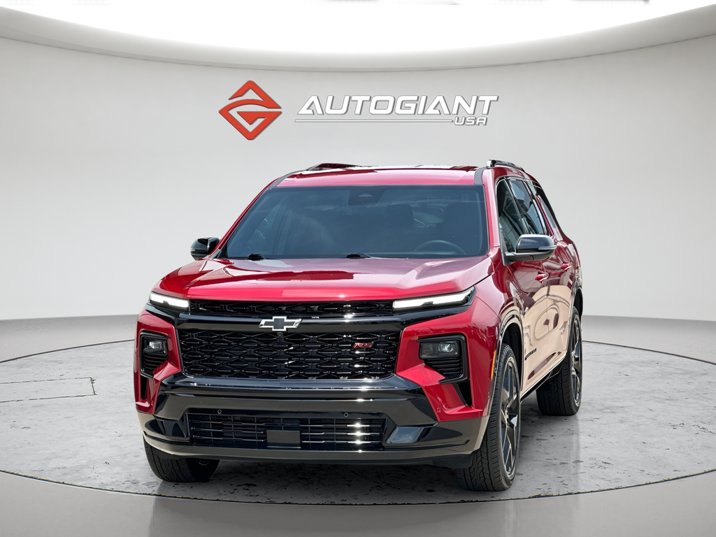 Radiant Red Tintcoat 2025 Chevrolet Traverse SUV / Crossover Four-Wheel Drive 8-Speed Automatic