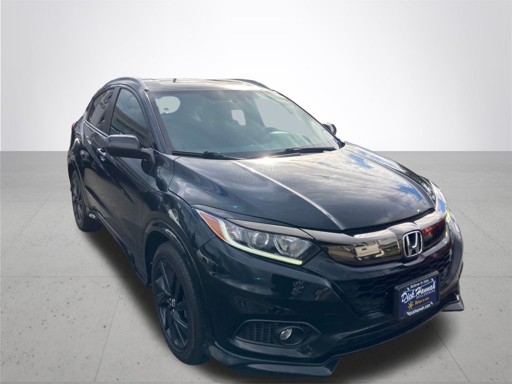 Used 2021 Honda HR-V Sport with VIN 3CZRU6H10MM747123 for sale in Gladstone, OR