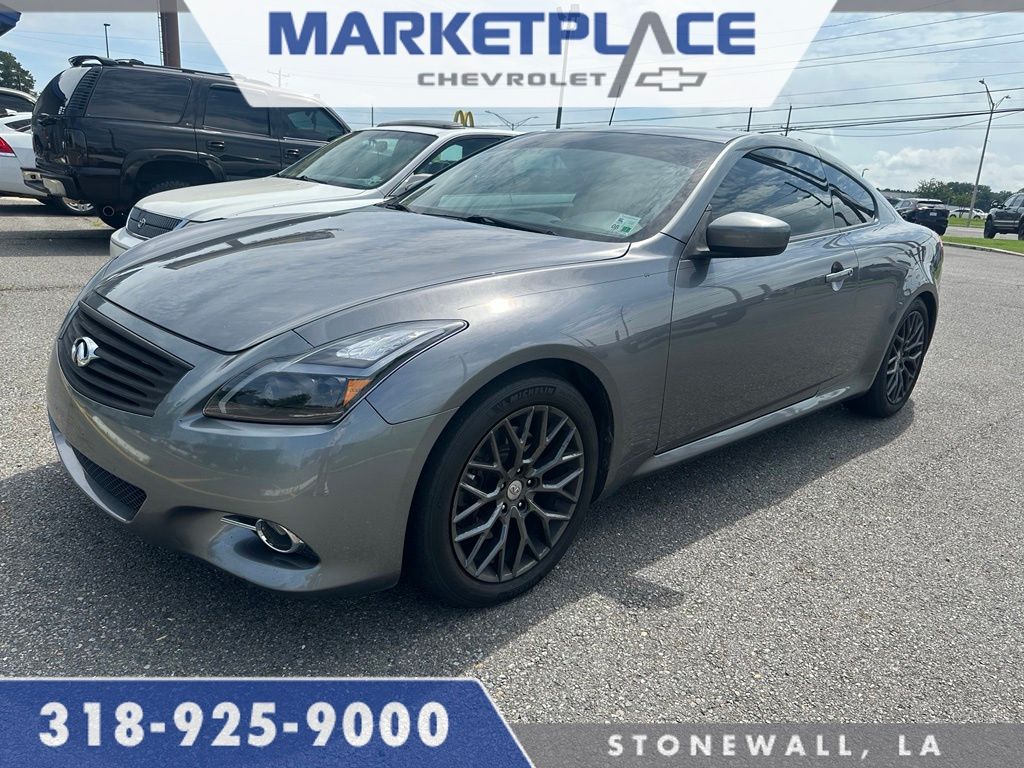 Gray (Graphite Shadow) 2015 INFINITI Q60 Journey Coupe RWD Coupe Rear-Wheel Drive 7-Speed Automatic