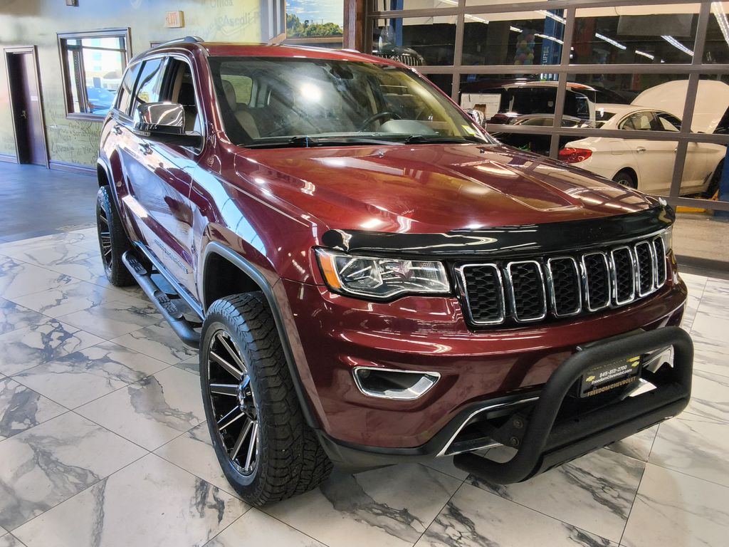 Velvet Red Pearlcoat 2018 Jeep Grand Cherokee Limited 4WD SUV / Crossover Four-Wheel Drive 8-Speed Automatic