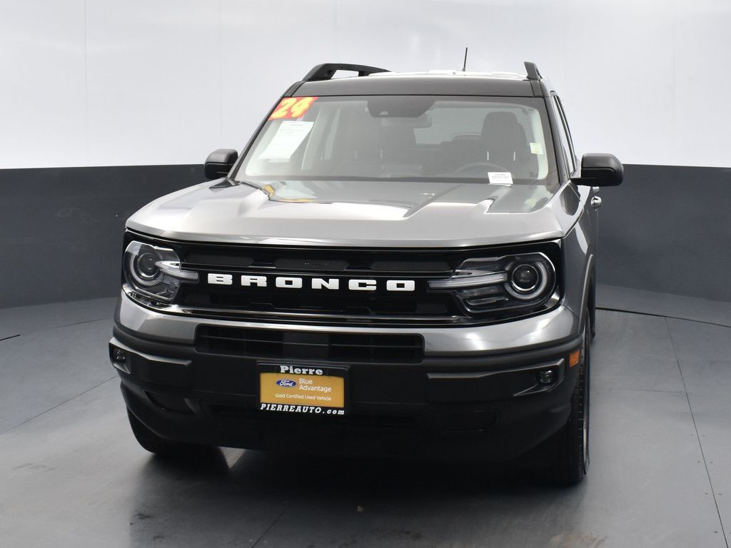Carbonized Gray Metallic 2024 Ford Bronco Sport Outer Banks AWD SUV / Crossover All-Wheel Drive 8-Speed Automatic