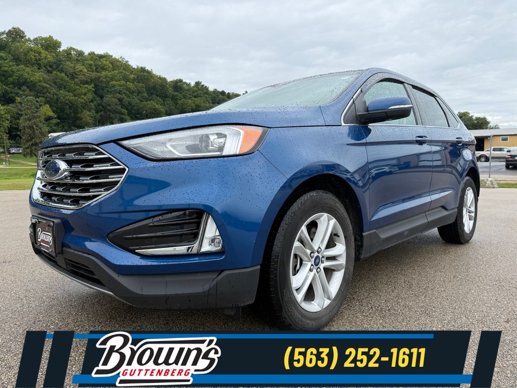 Atlas Blue Metallic 2020 Ford Edge SUV / Crossover All-Wheel Drive 8-Speed Automatic