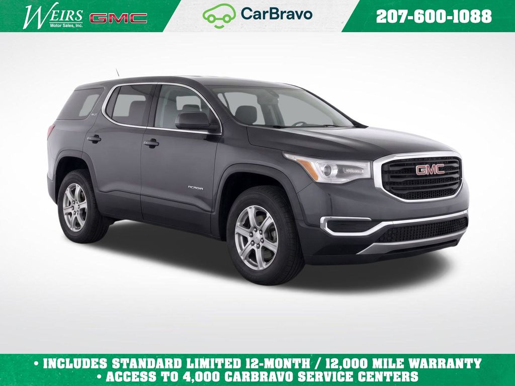 Gray (Iridium Metallic) 2017 GMC Acadia SUV / Crossover Four-Wheel Drive 6-Speed Automatic