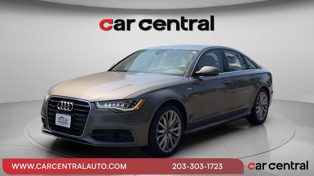 Gray 2014 Audi A6 Sedan All-Wheel Drive 8-Speed Automatic
