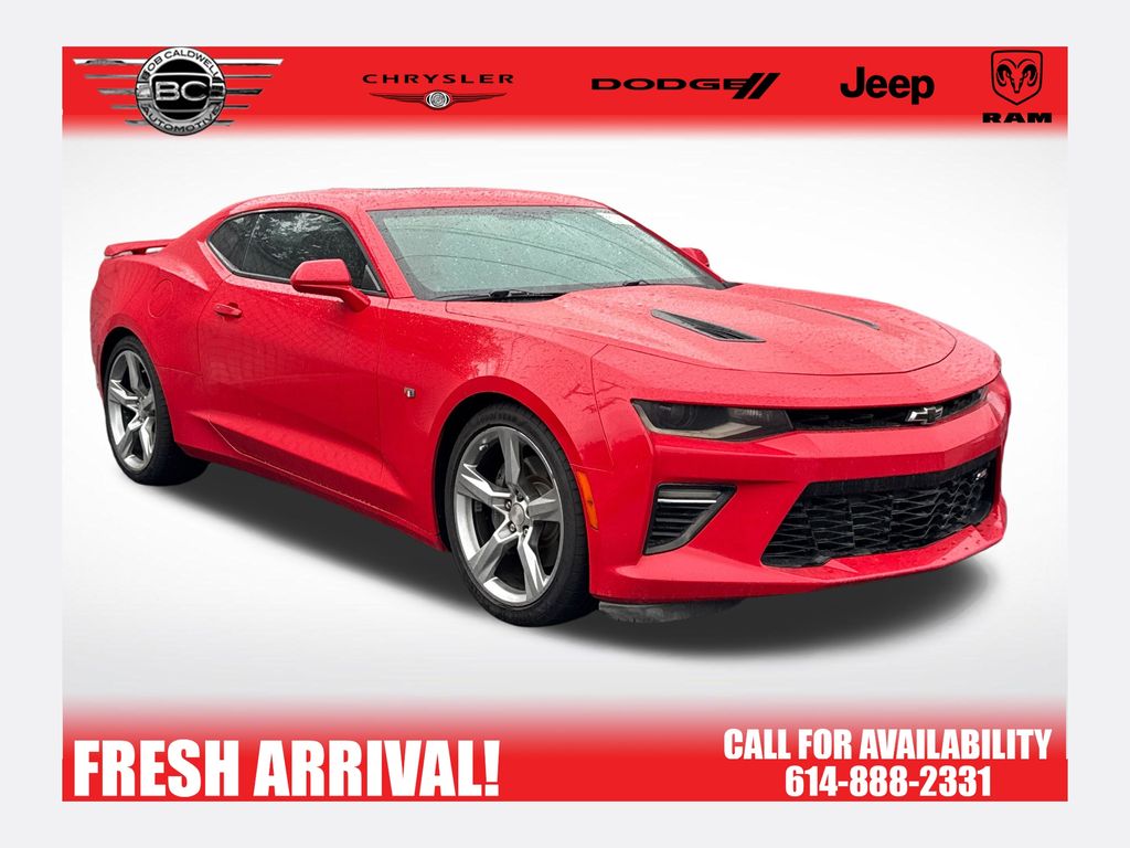 Red Hot 2018 Chevrolet Camaro 1SS Coupe RWD Coupe Rear-Wheel Drive 8-Speed Automatic