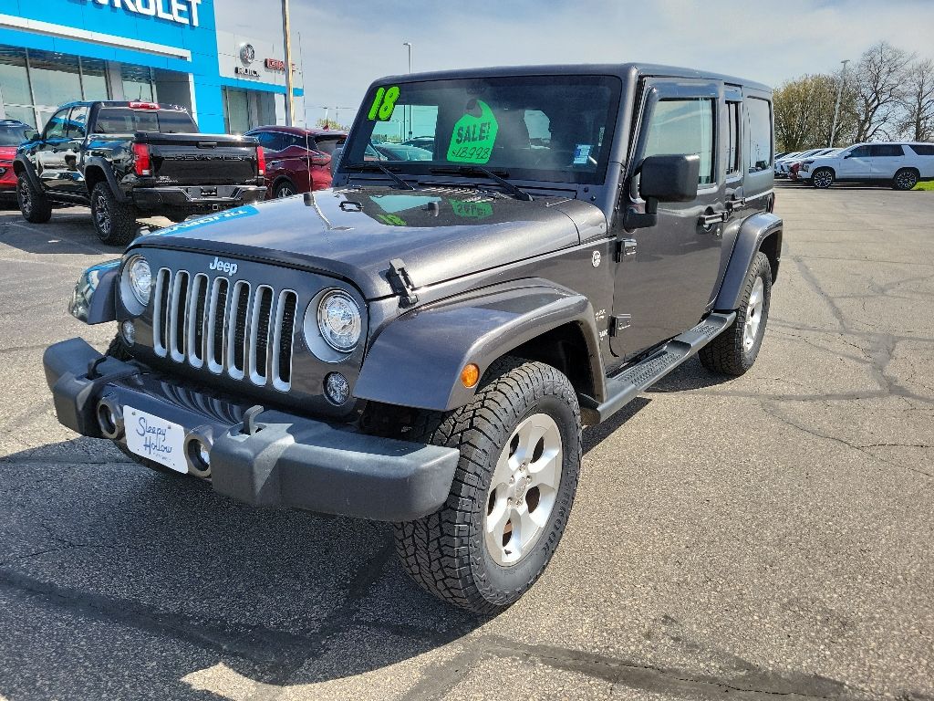 2018 Jeep Wrangler JK Unlimited Sahara 4WD