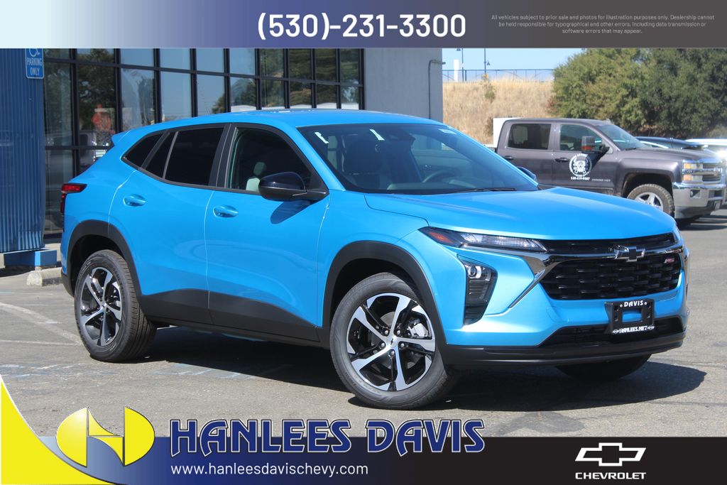 Marina Blue Metallic 2026 Chevrolet Trax SUV / Crossover Front-Wheel Drive 6-Speed Automatic