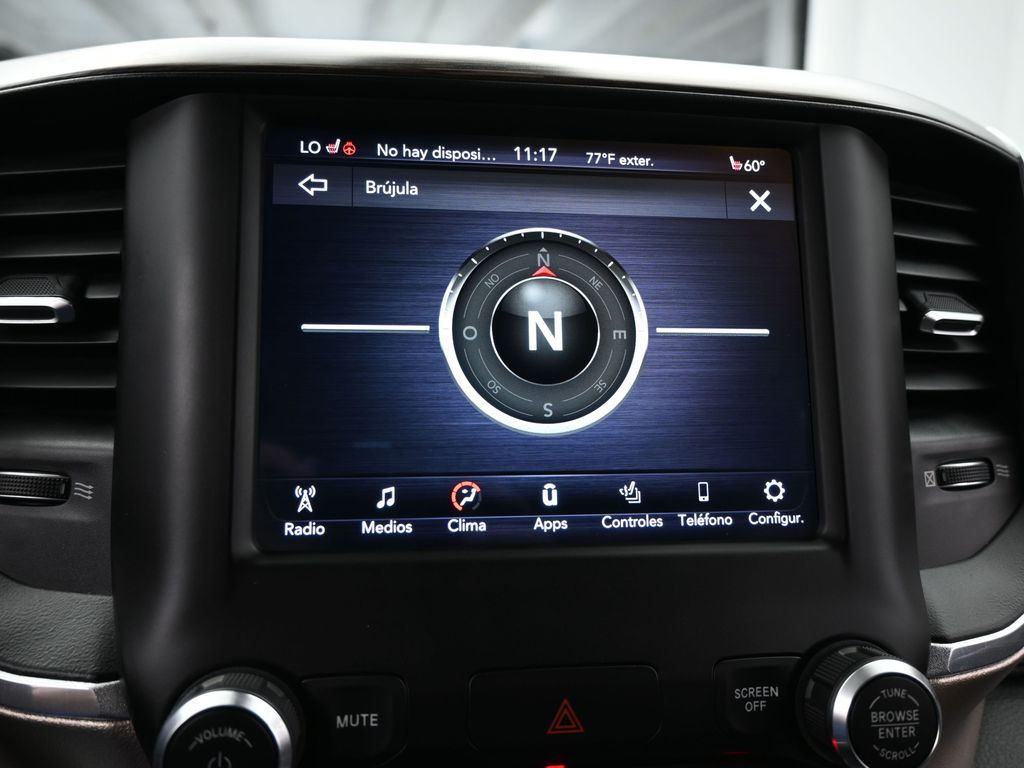 Used 2020 Diamond Black Crystal Pearlcoat Ram Laramie image 19